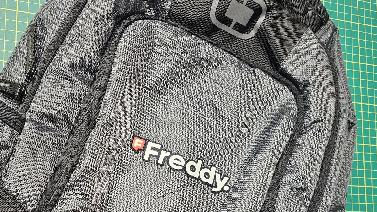 Liquid 3D patch OGIO backpack for Freddy Media