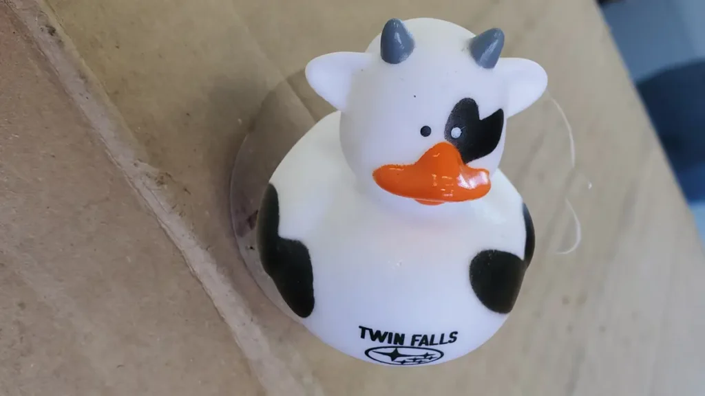 Moobaru Branded Rubber Duck