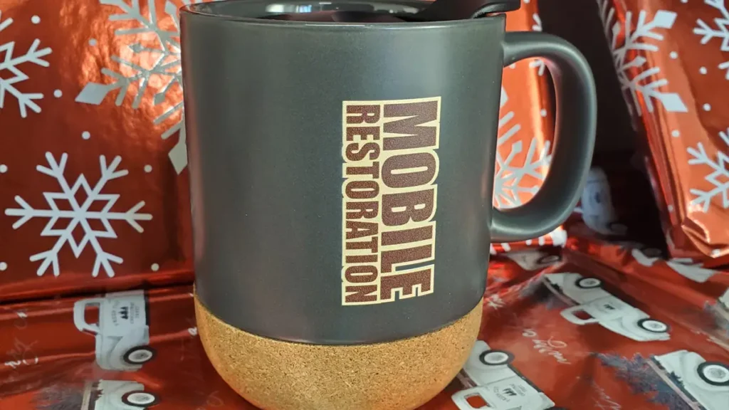 Branded Cork Bottom Coffee Mug