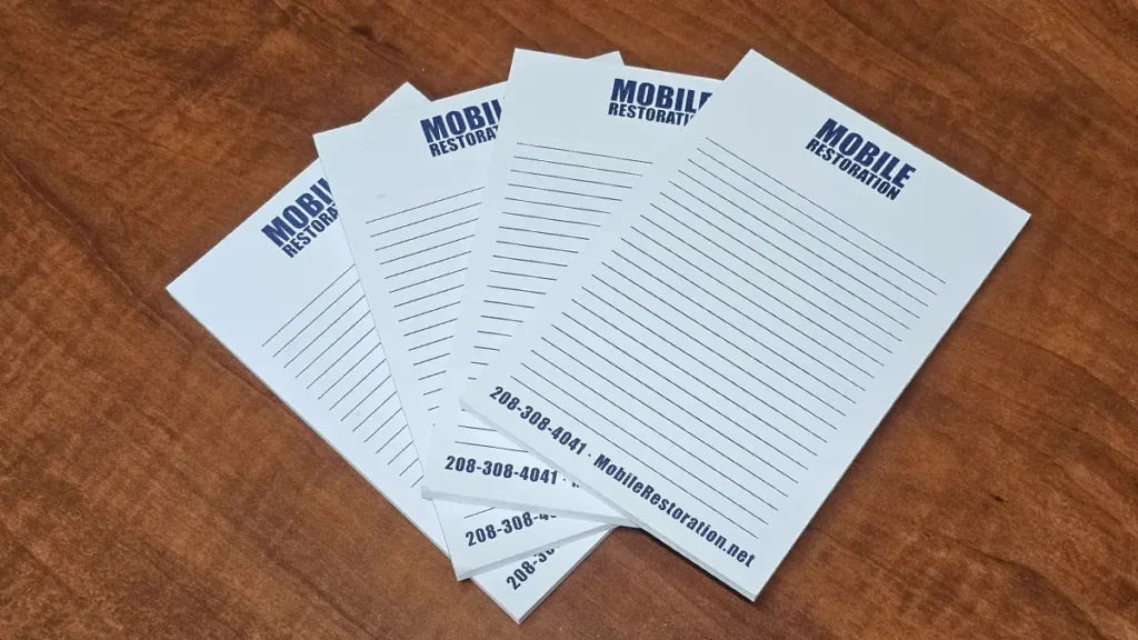 Custom Sticky Note Pads